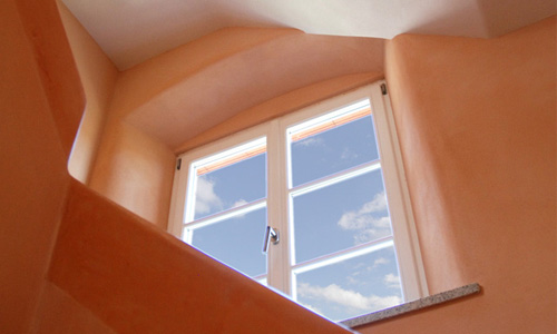 Naturbaustoffladen | Naturfarben Freiburg _ Hessler Kalkputz Naturkalk Kalkputz-Oberfläche