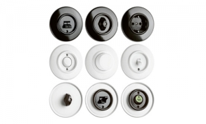 Naturbaustoffladen | Naturfarben Freiburg _ THPG Schalter Bakelit Porzellan